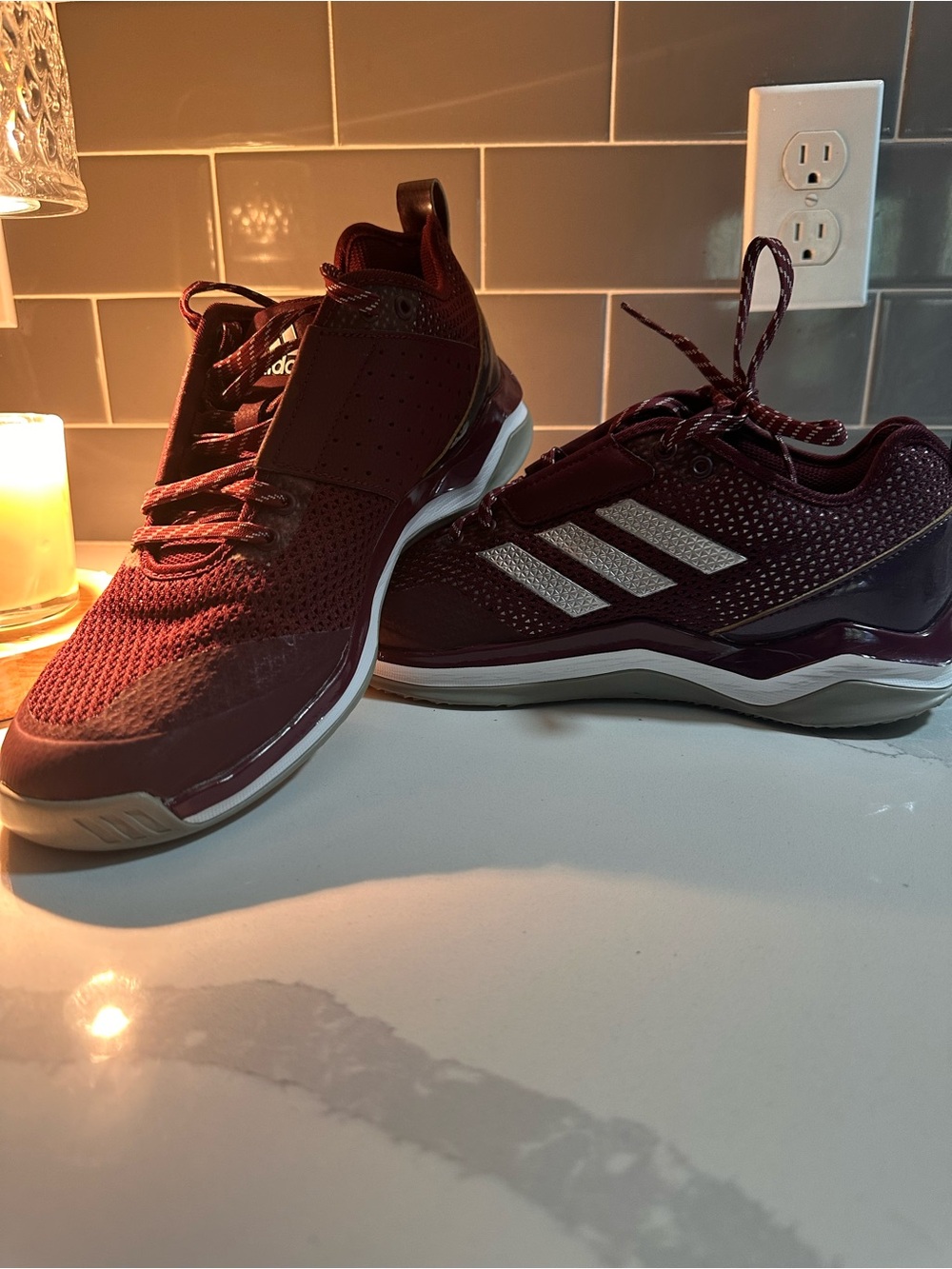 Adidas Men's Maroon Speed Trainer 3.0